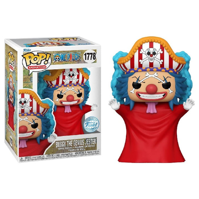 One Piece Pop! Vinyl Figure Buggy the Genius Jester [Special Edition] [1778] - Fugitive Toys