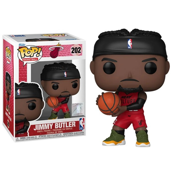 NBA Pop! Vinyl Figure Jimmy Butler [Miami Heat] [2024 City Edition Jersey] [202] - Fugitive Toys