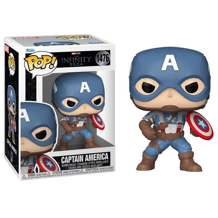 Marvel Studios The Infinity Saga Pop! Vinyl Figure Captain America [Captain America: The First Avenger] [1476] - Fugitive Toys