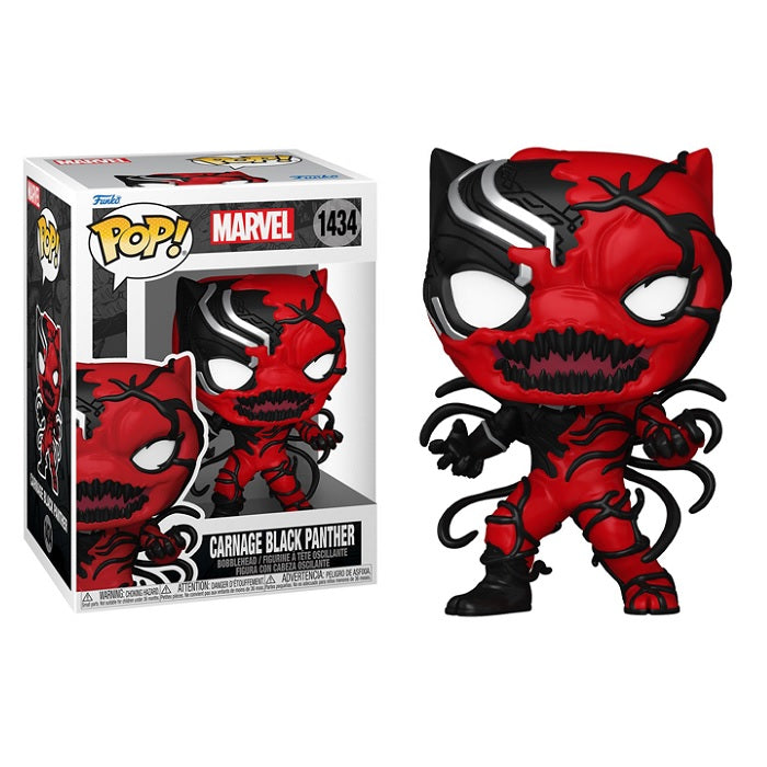 Marvel Absolute Carnage Pop! Vinyl Figure Carnage Black Panther [1434] - Fugitive Toys