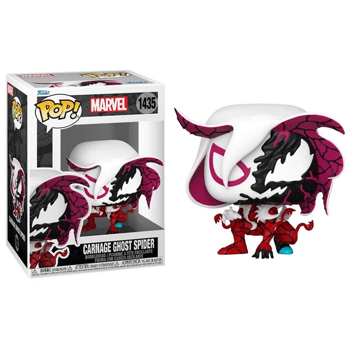 Marvel Absolute Carnage Pop! Vinyl Figure Carnage Ghost Spider [1435] - Fugitive Toys