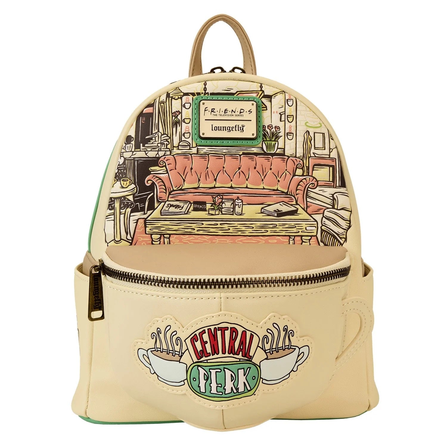 Loungefly x Friends Central Perk Domed Coffee Mug Scented Mini Backpack - Fugitive Toys