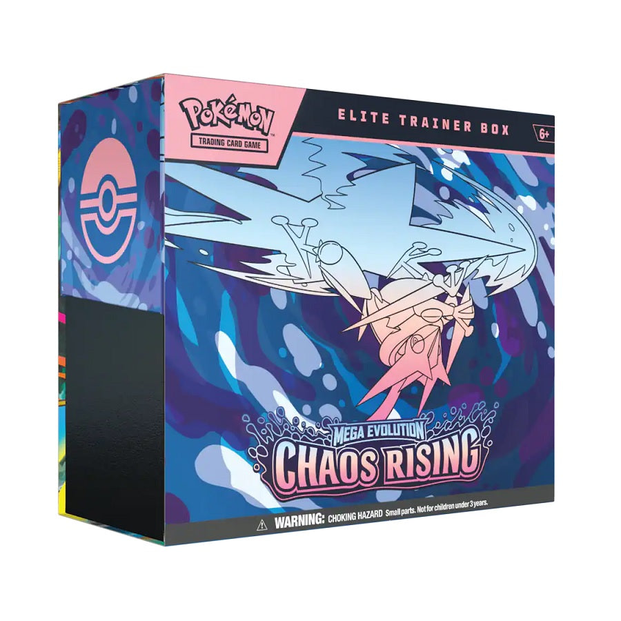 Pokemon TCG Mega Evolution Chaos Rising Elite Trainer Box - Fugitive Toys