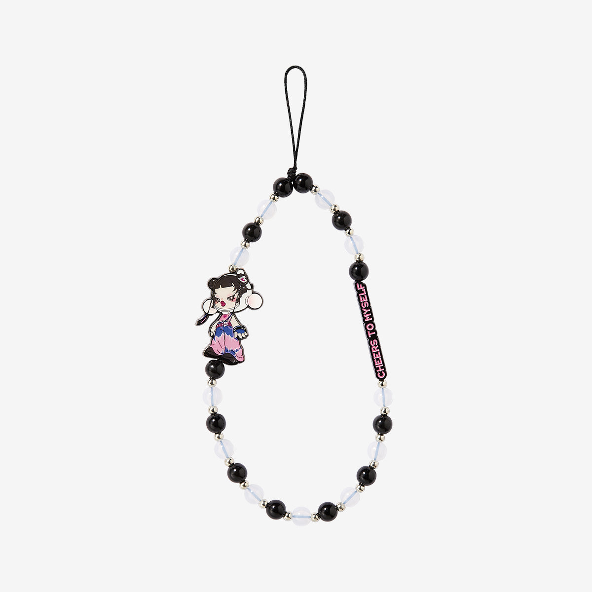 POP MART SKULLPANDA CHEERS TO MYSELF SERIES-Phone Charm [1 Blind Box] - Fugitive Toys