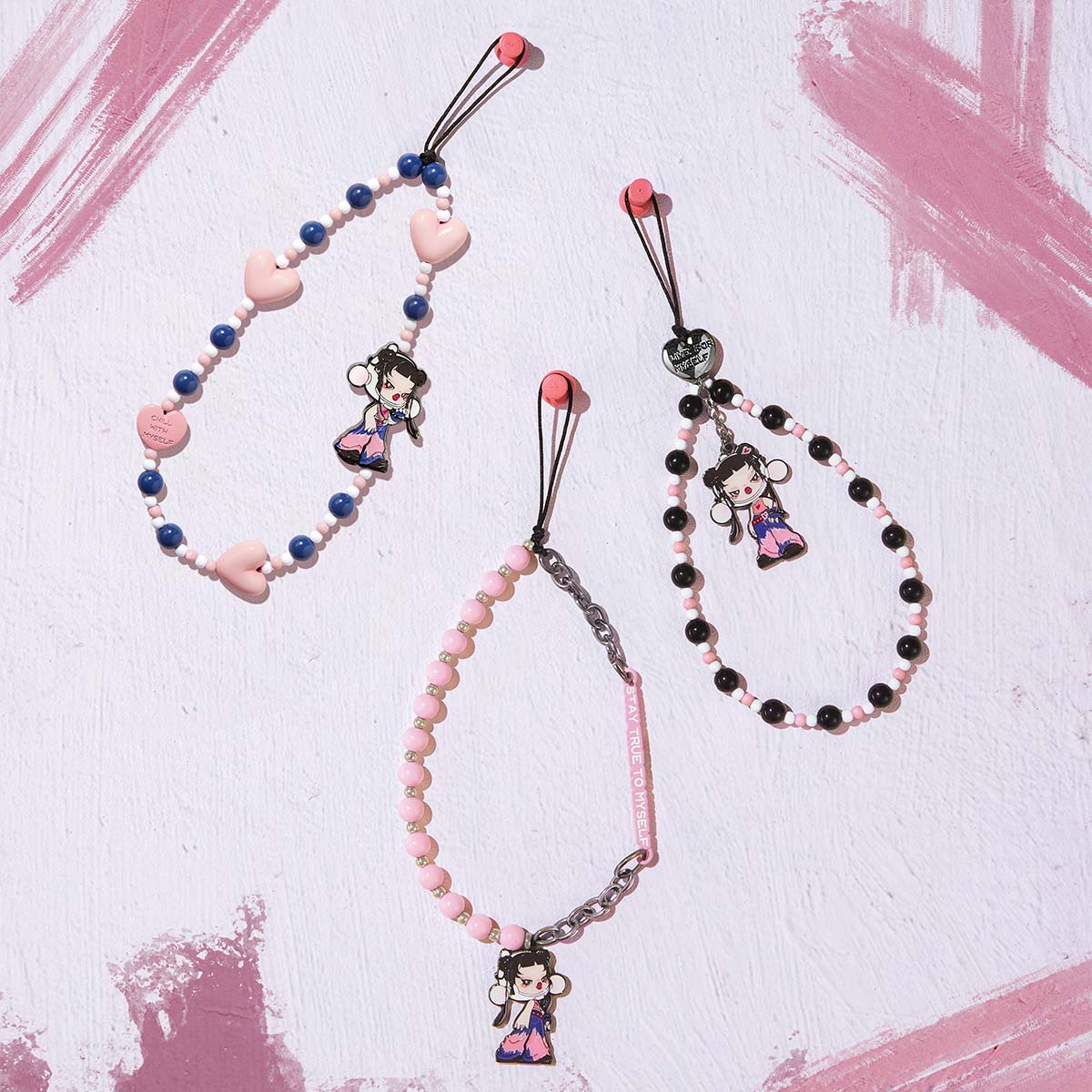 POP MART SKULLPANDA CHEERS TO MYSELF SERIES-Phone Charm [1 Blind Box] - Fugitive Toys