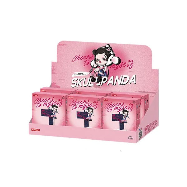 POP MART SKULLPANDA CHEERS TO MYSELF SERIES-Badge Pendant [1 Blind Box] - Fugitive Toys