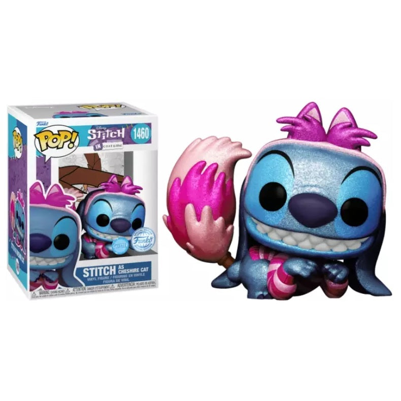 Disney Stitch in Costume Pop! Vinyl Figure Stitch as Cheshire Cat [Glitter] [SE] [1460] - Fugitive Toys