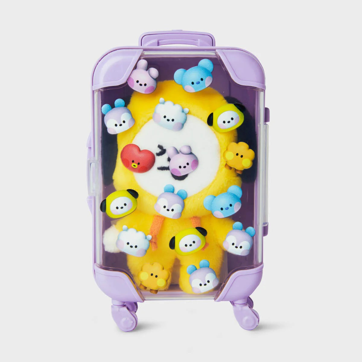 BT21 Mini BIG & TINY Edition Luggage Plush Doll - Chimmy - Fugitive Toys