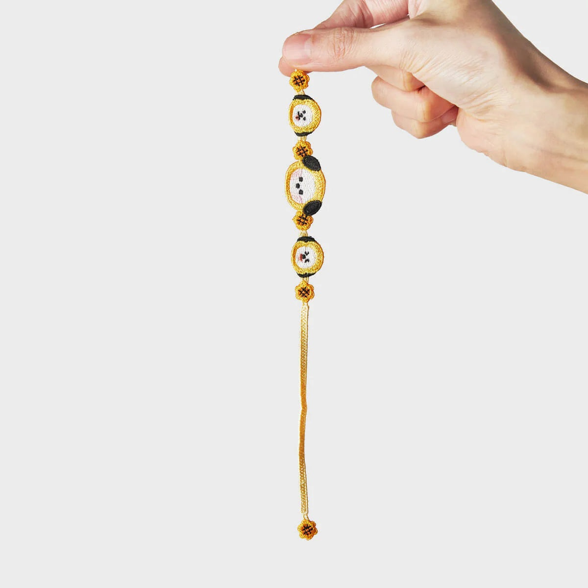 BT21 BIG & TINY Edition Embroidery Patch Bracelet - Chimmy - Fugitive Toys