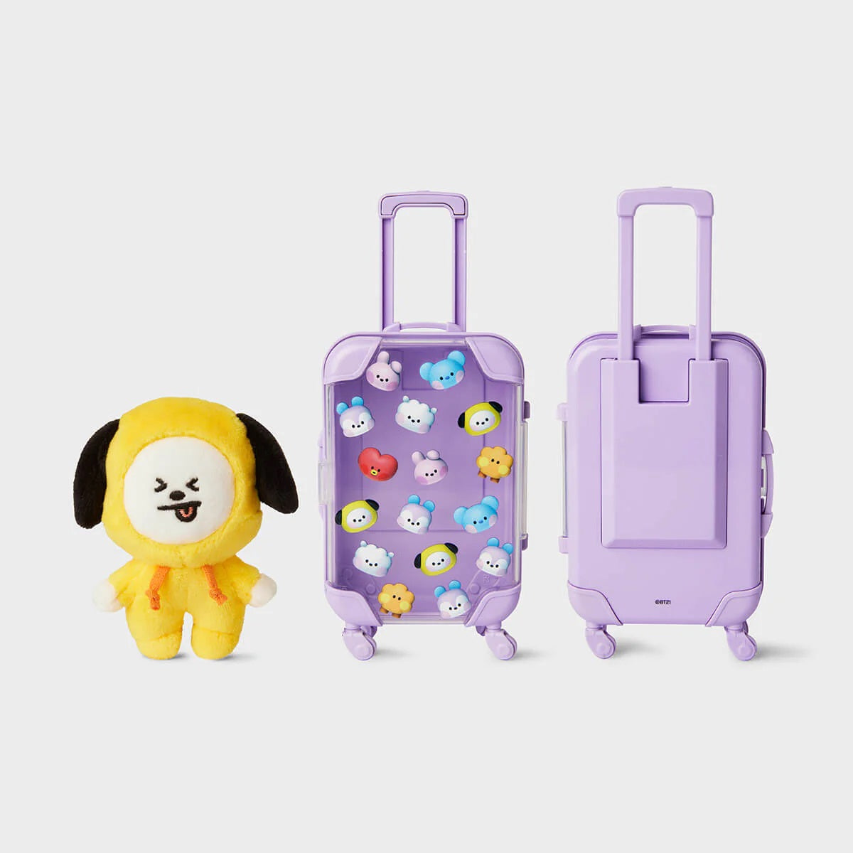 BT21 Mini BIG & TINY Edition Luggage Plush Doll - Chimmy - Fugitive Toys