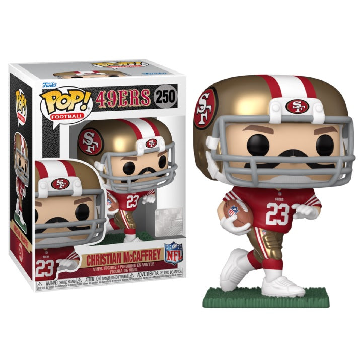 NFL Pop! Vinyl Figure Christian McCaffrey [San Francisco 49ers] [250] - Fugitive Toys