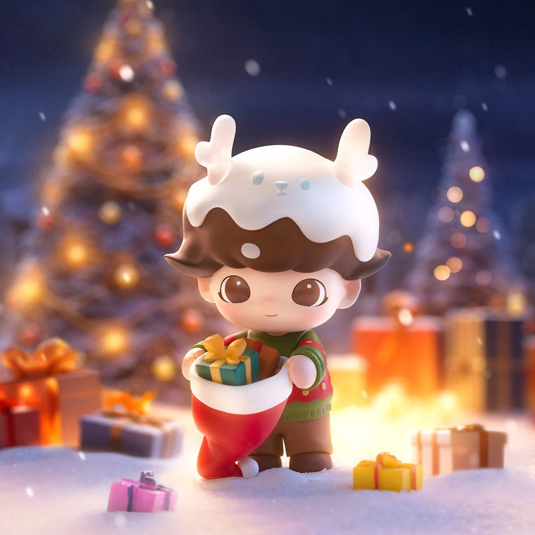 POP MART Dimoo Christmas Gift 100% Figurine - Fugitive Toys