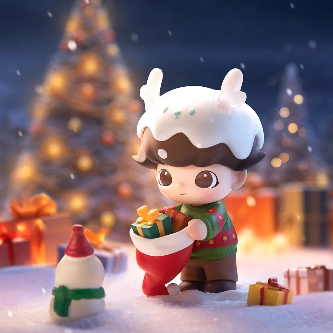 POP MART Dimoo Christmas Gift 100% Figurine - Fugitive Toys