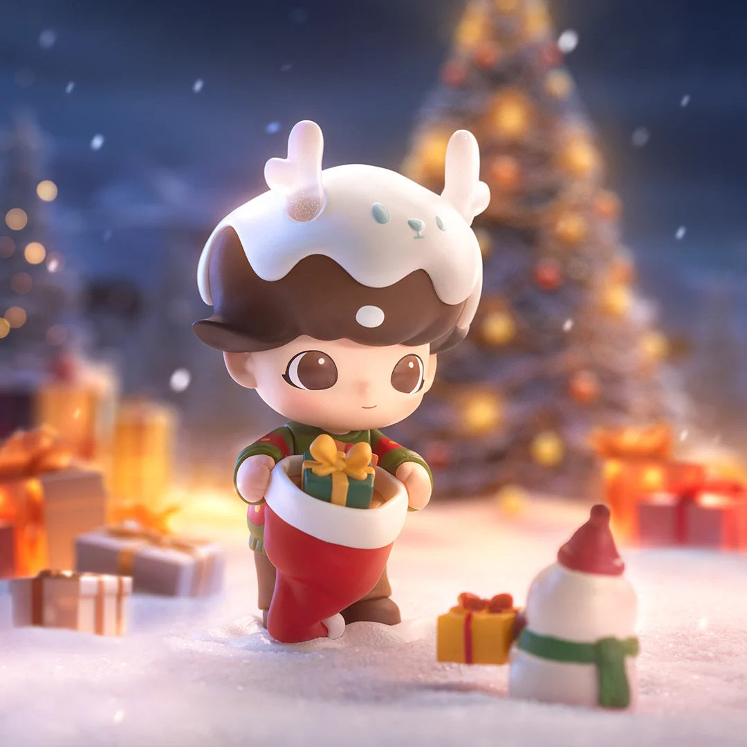POP MART Dimoo Christmas Gift 100% Figurine - Fugitive Toys