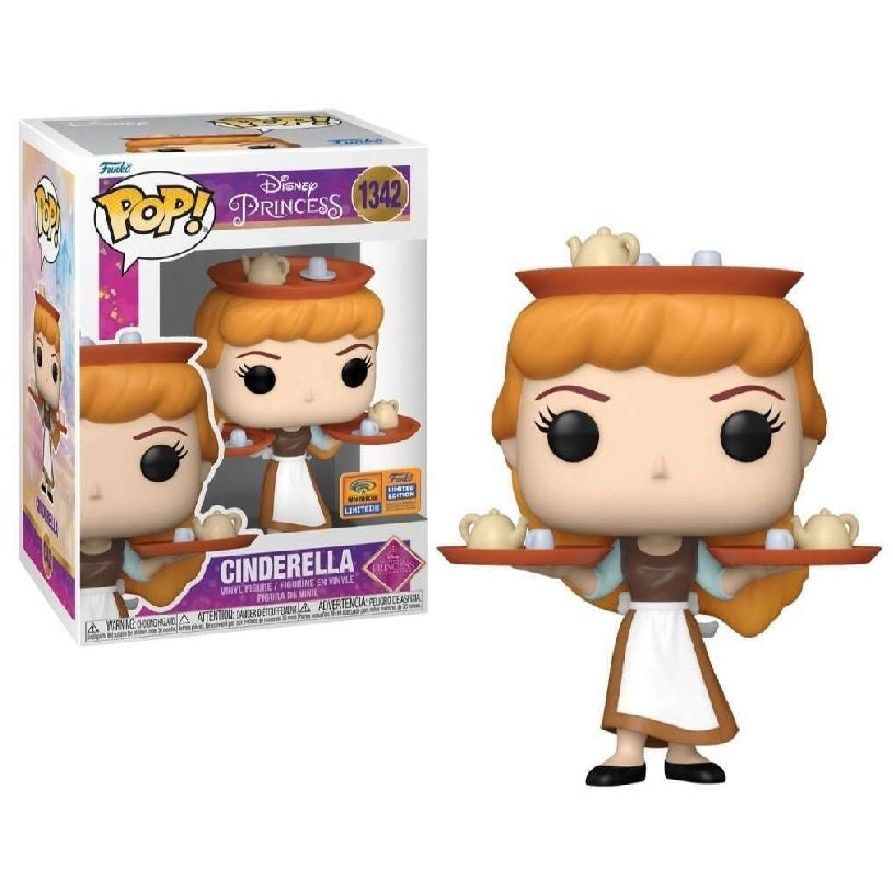 Disney Ultimate Princess Celebration Pop! Vinyl Figure Cinderella [Balancing Service Trays] [Wondercon 2023] [1342] - Fugitive Toys