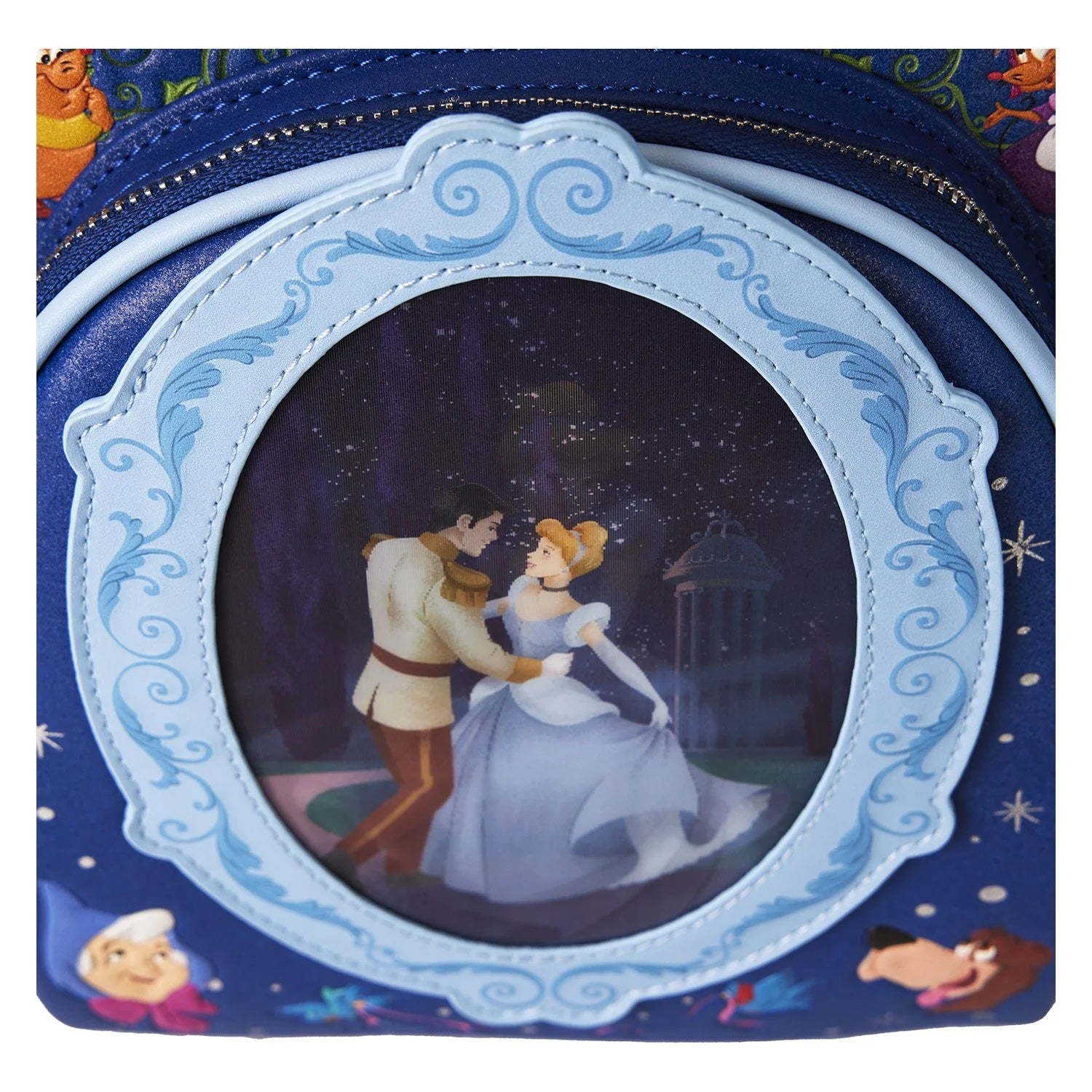 Loungefly x Disney Cinderella 75th Anniversary Royal Ball Lenticular Mini Backpack - Fugitive Toys