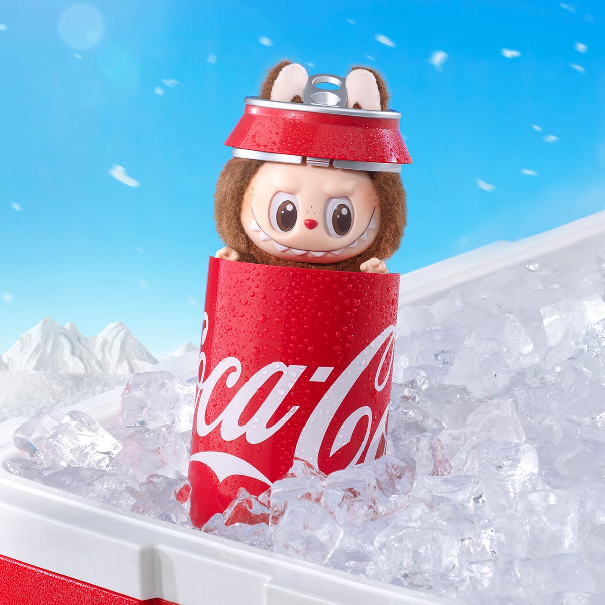 POP MART THE MONSTERS Labubu Coca-Cola Series-Vinyl Face [1 Blind Box] - Fugitive Toys