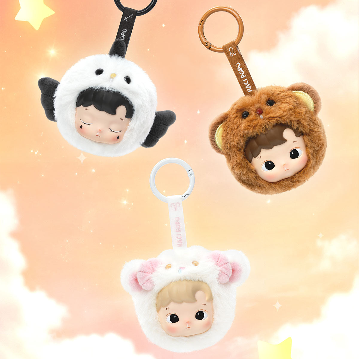 POP MART HACIPUPU The Constellation Series Vinyl Plush [1 Blind Box] - Fugitive Toys