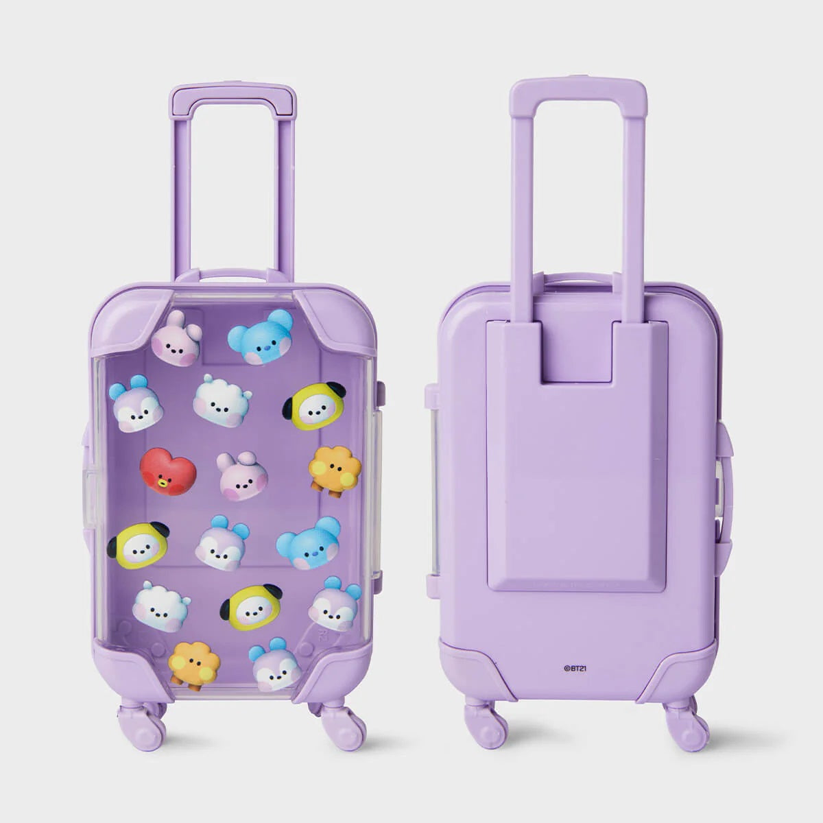 BT21 Mini BIG & TINY Edition Luggage Plush Doll - Cooky - Fugitive Toys