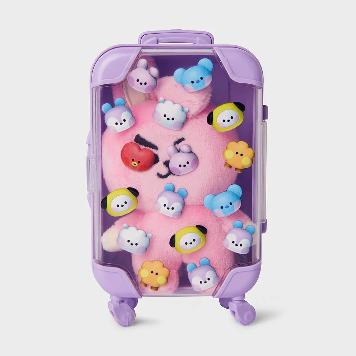BT21 Mini BIG & TINY Edition Luggage Plush Doll - Cooky - Fugitive Toys