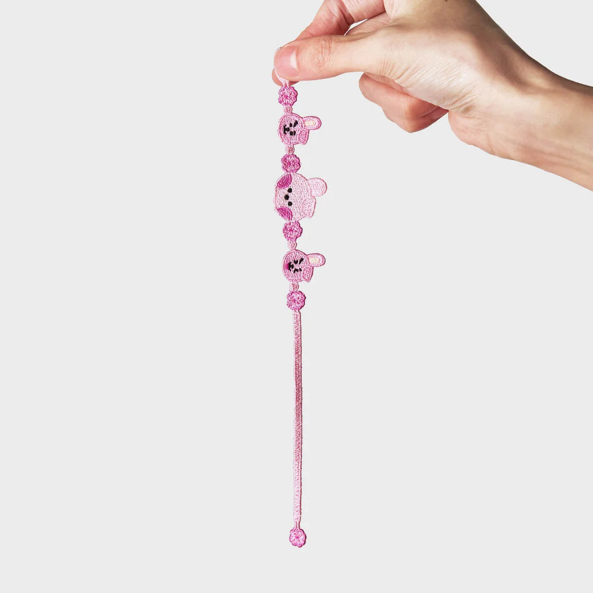 BT21 BIG & TINY Edition Embroidery Patch Bracelet - Cooky - Fugitive Toys