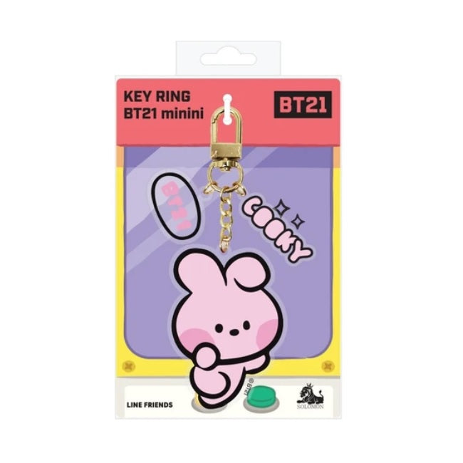 BT21 Minini Acrylic Key Ring - Cooky - Fugitive Toys