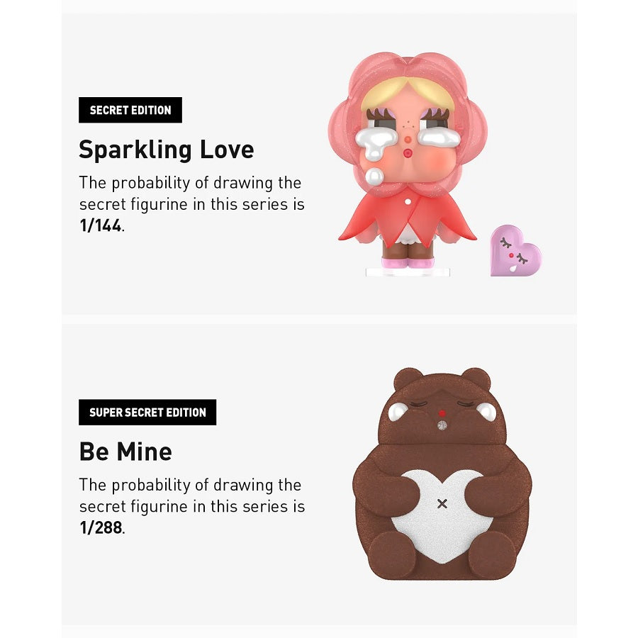POP MART CRYBABY Crying For Love Series Figures [1 Sealed Case] - Fugitive Toys