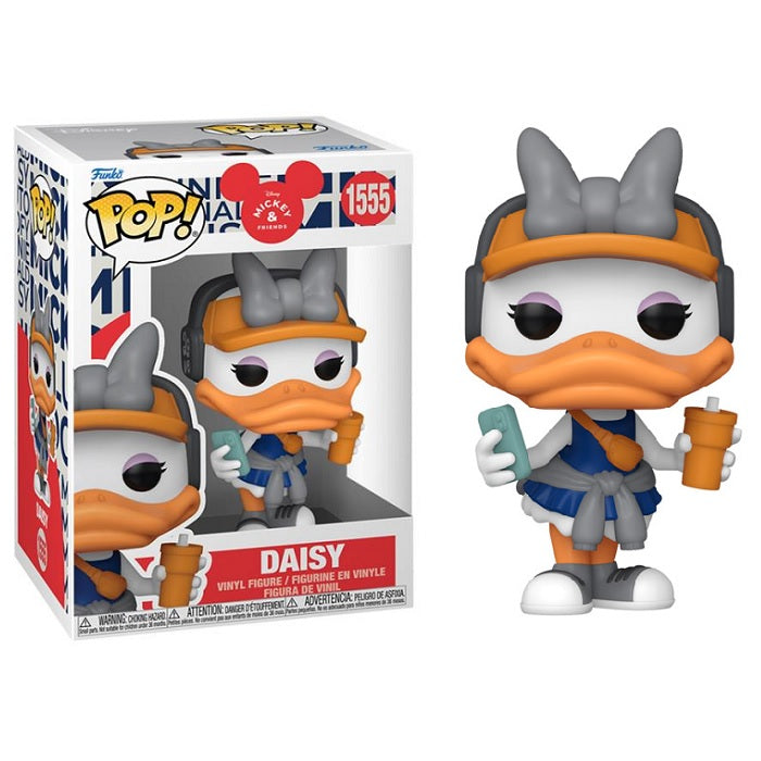 Disney Mickey and Friends Pop! Vinyl Figure Daisy [Workout Outfit] [1555] - Fugitive Toys