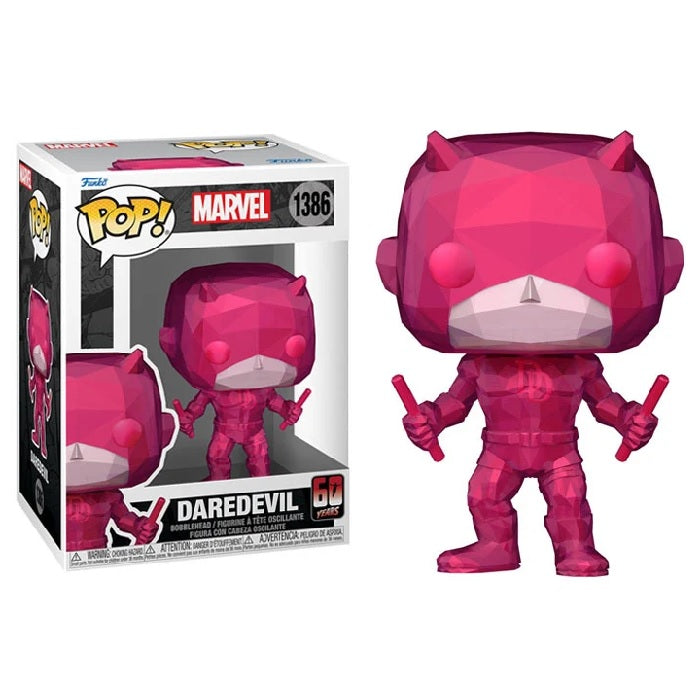 Marvel Pop! Vinyl Figure Daredevil [Facet] [60th Anniversary] [1386] - Fugitive Toys