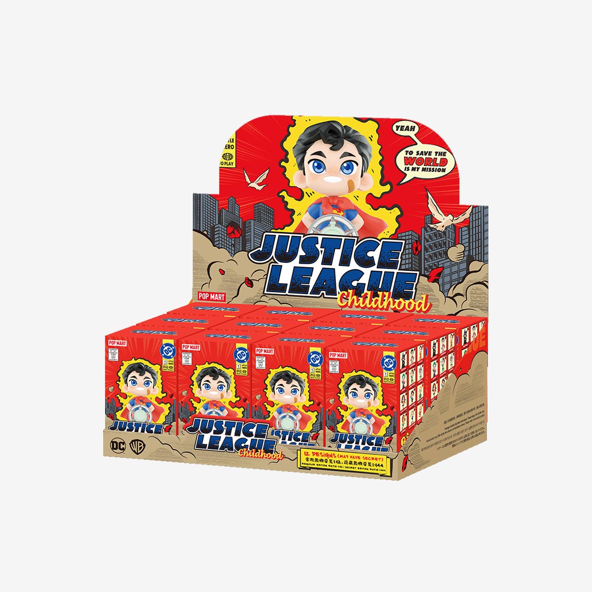 POP MART DC Justice League Childhood Series Figures [1 Blind Box] - Fugitive Toys