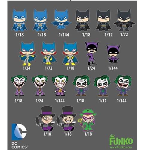 DC Universe Mystery Minis: (Case of 24) - Fugitive Toys