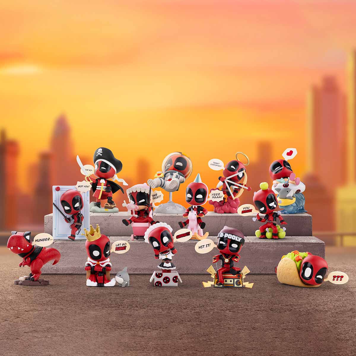 POP MART Marvel Deadpool Series Figures [1 Blind Box] - Fugitive Toys