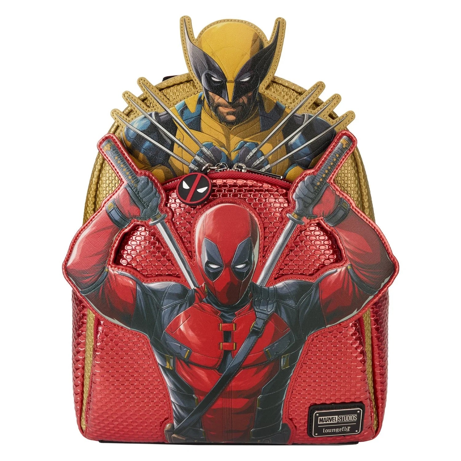 Loungefly x Marvel Deadpool & Wolverine Mini Backpack - Fugitive Toys