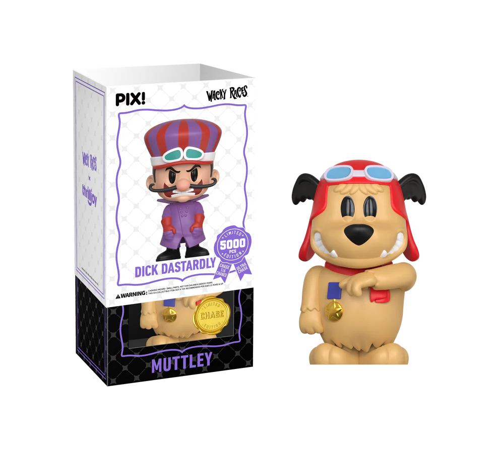 Thrilljoy PIX! Dick Dastardly [Wacky Races] [LE5000] - Fugitive Toys