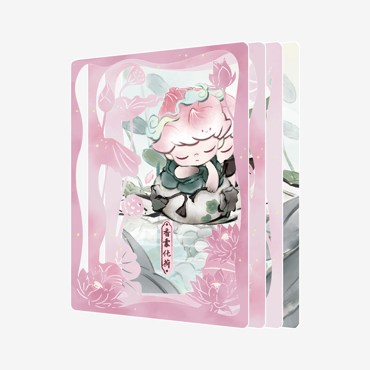 POP MART DIMOO Stories in the Cup Series Figures Art Collection Cards - Fugitive Toys