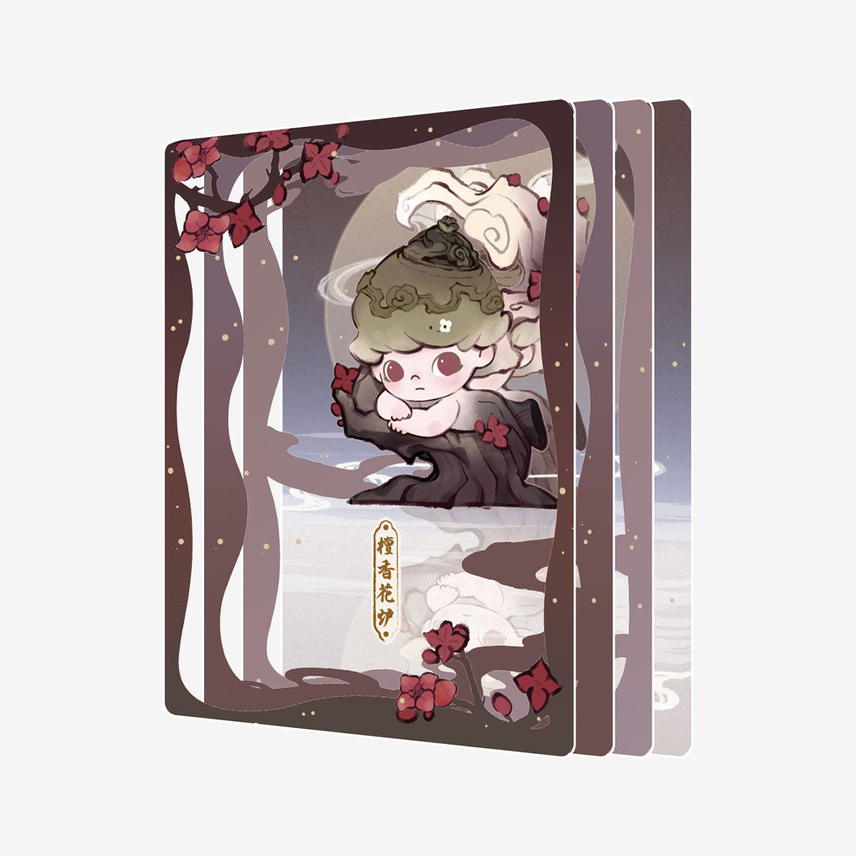 POP MART DIMOO Stories in the Cup Series Figures Art Collection Cards - Fugitive Toys