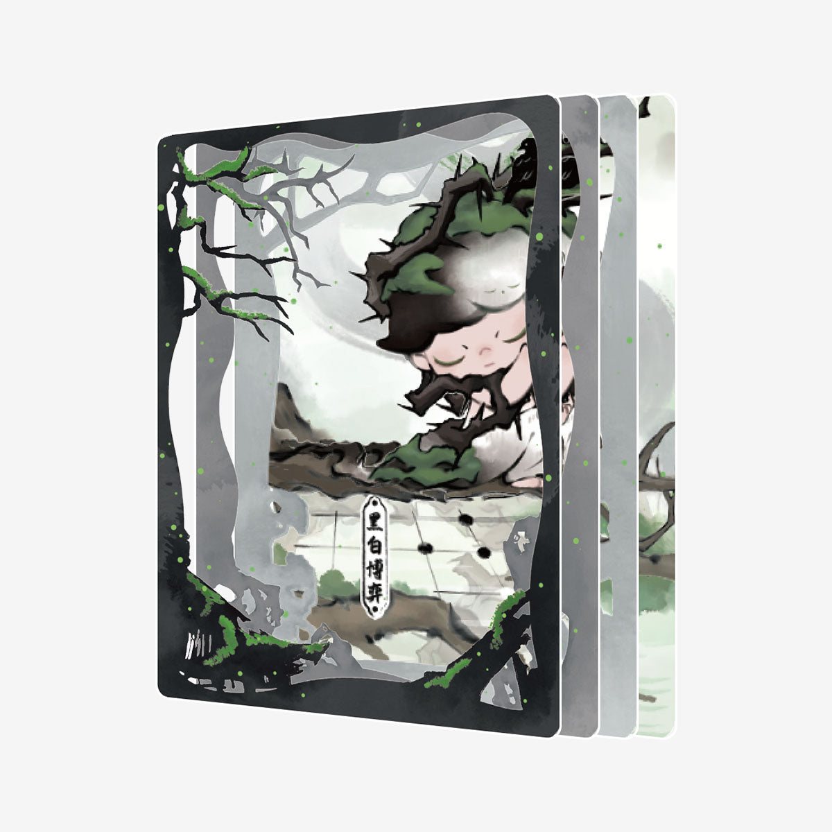 POP MART DIMOO Stories in the Cup Series Figures Art Collection Cards - Fugitive Toys