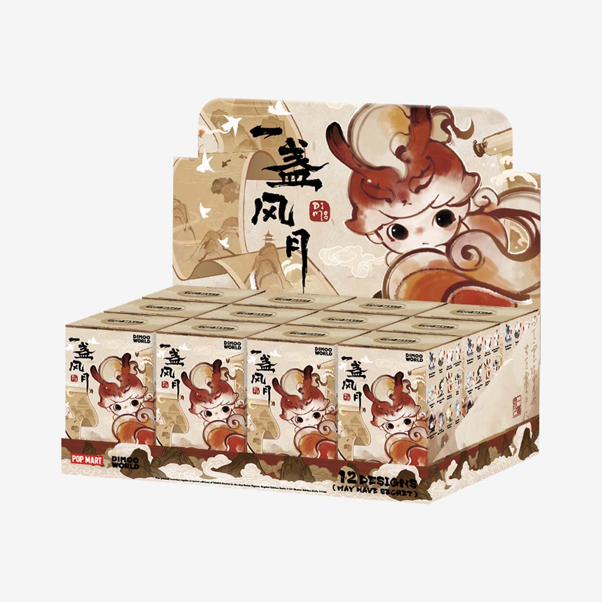 POP MART DIMOO Stories in the Cup Series Figures [1 Blind Box] - Fugitive Toys