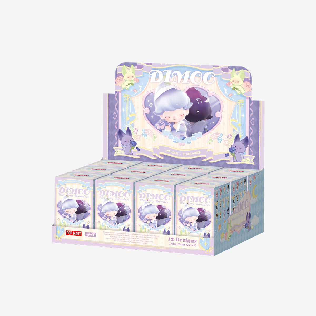 POP MART DIMOO Weaving Wonders Series Figures [1 Sealed Case] - Fugitive Toys