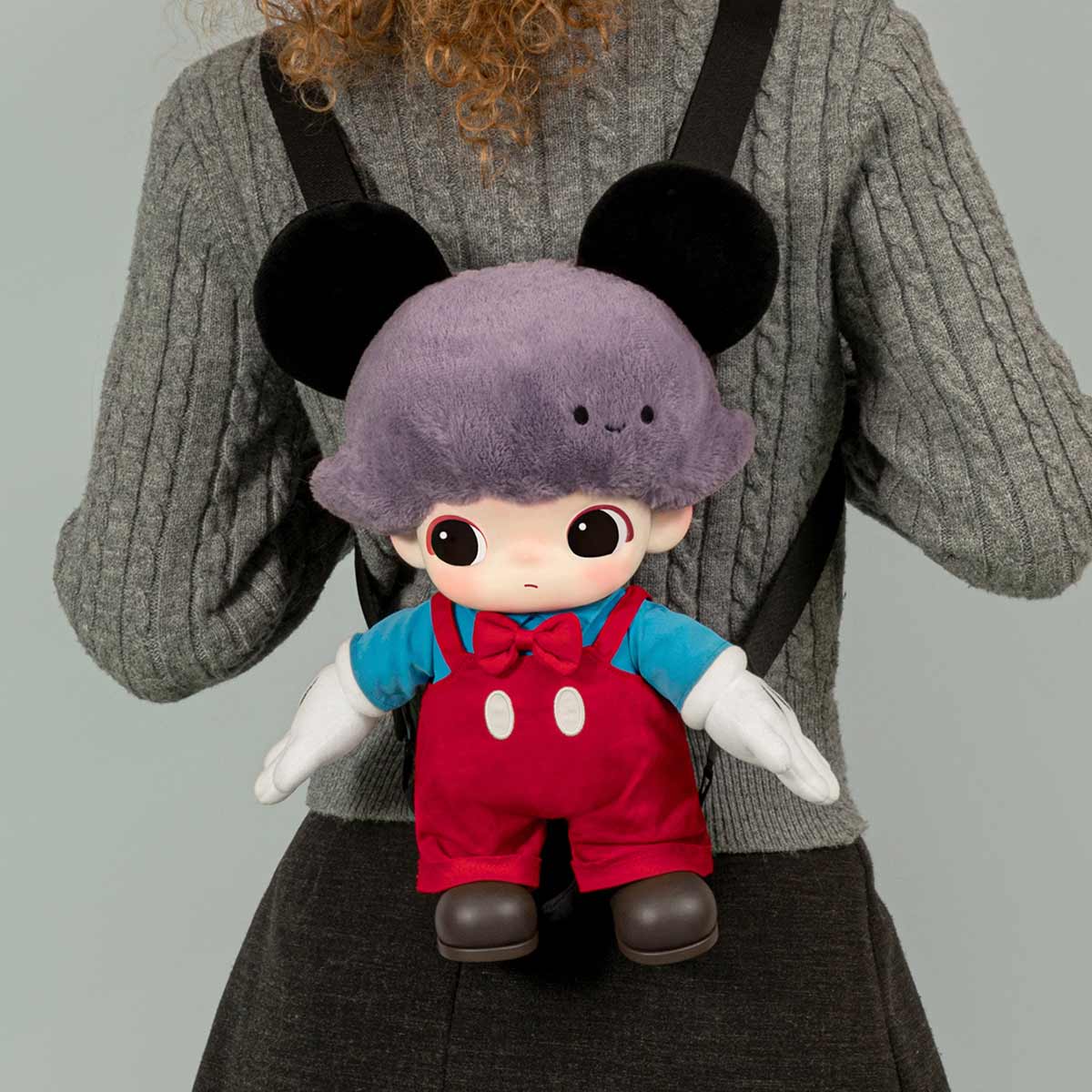 POP MART DIMOO WORLD × DISNEY Series-Mickey Vinyl Plush Bag - Fugitive Toys