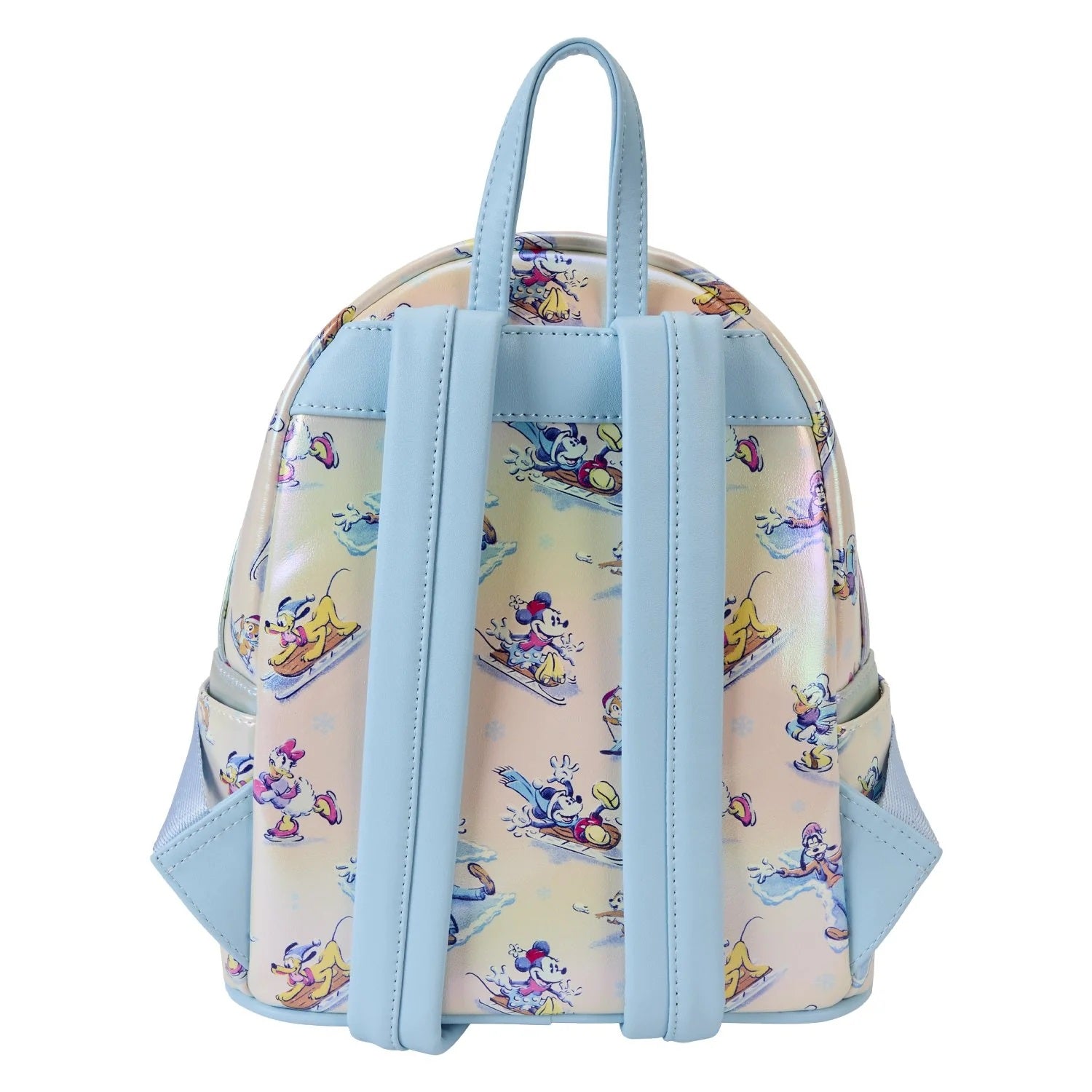 Loungefly x Disney Mickey & Friends Winter Wonderland Mini Backpack with Ear Headband - Fugitive Toys