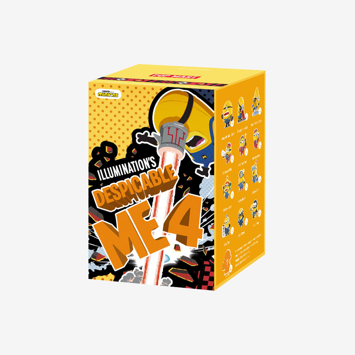 POP MART Universal Despicable Me 4 Series Figures [1 Blind Box] - Fugitive Toys