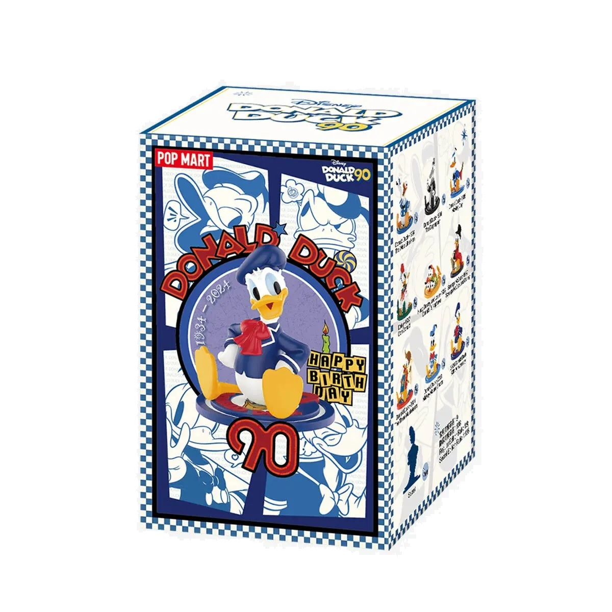 POP MART Disney Donald Duck 90th Anniversary Series Figures [1 Blind Box] - Fugitive Toys