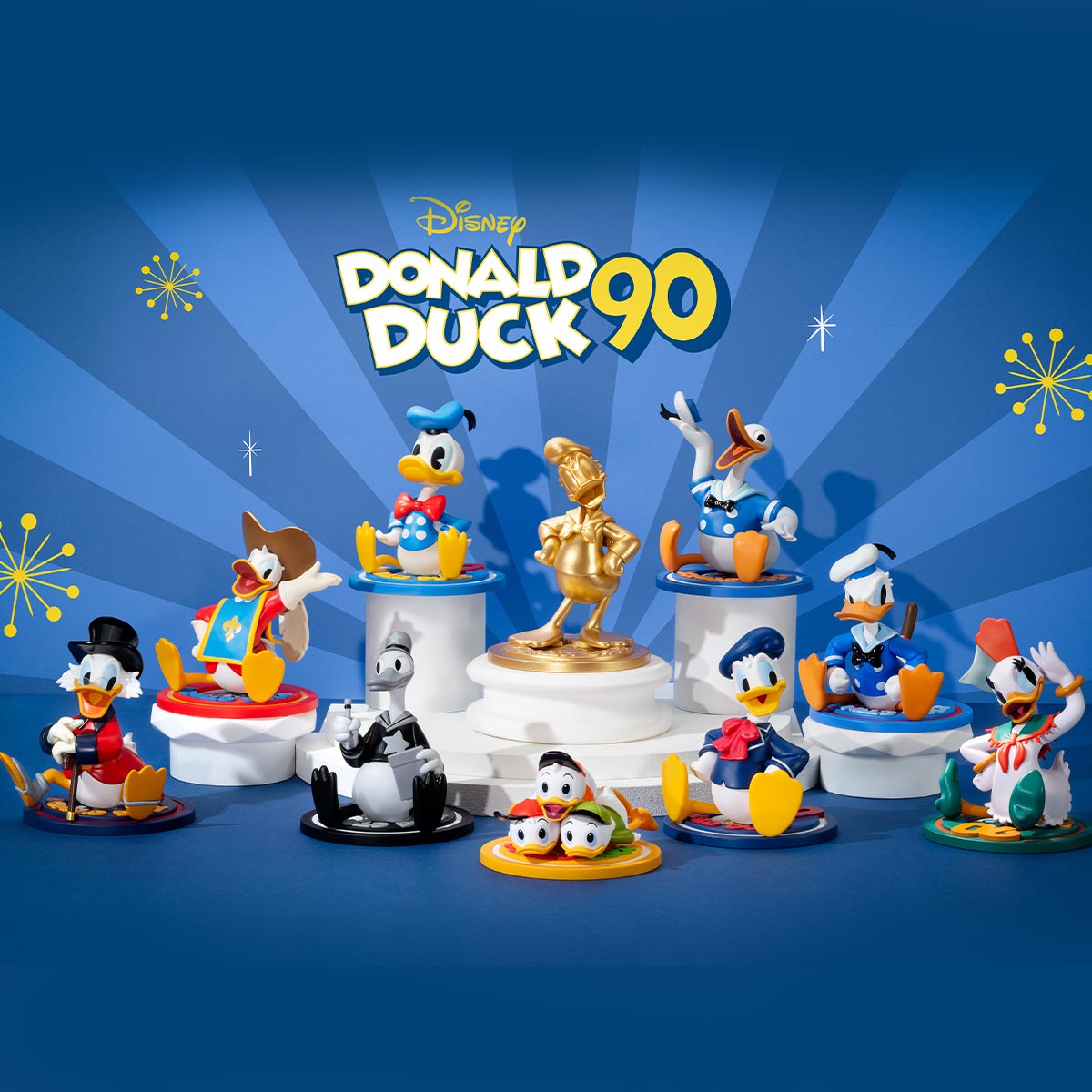 POP MART Disney Donald Duck 90th Anniversary Series Figures [1 Blind Box] - Fugitive Toys