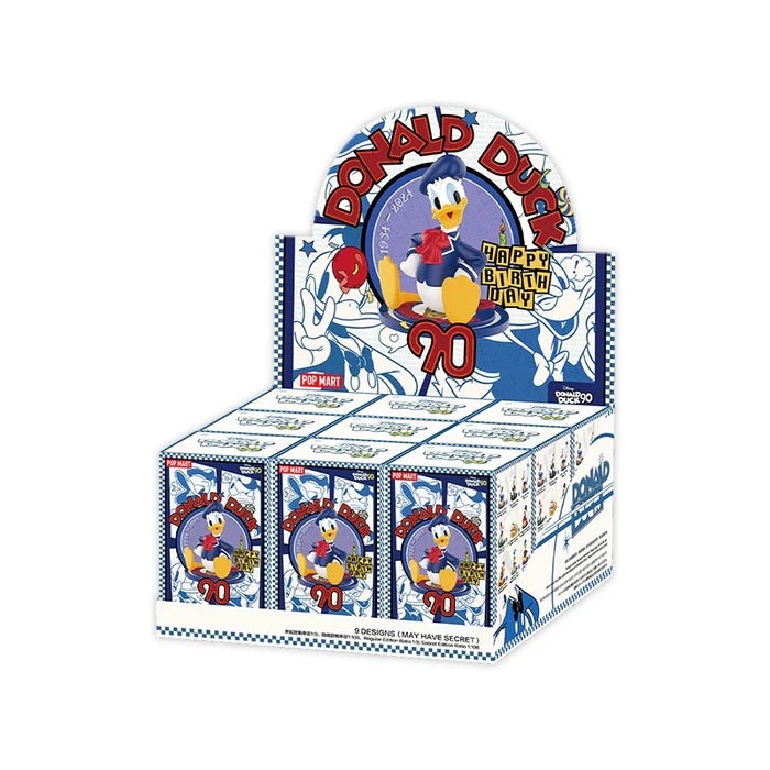 POP MART Disney Donald Duck 90th Anniversary Series Figures [1 Sealed Case] - Fugitive Toys