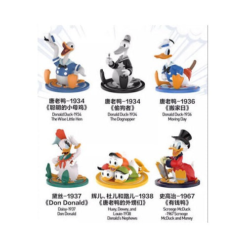 POP MART Disney Donald Duck 90th Anniversary Series Figures [1 Sealed Case] - Fugitive Toys