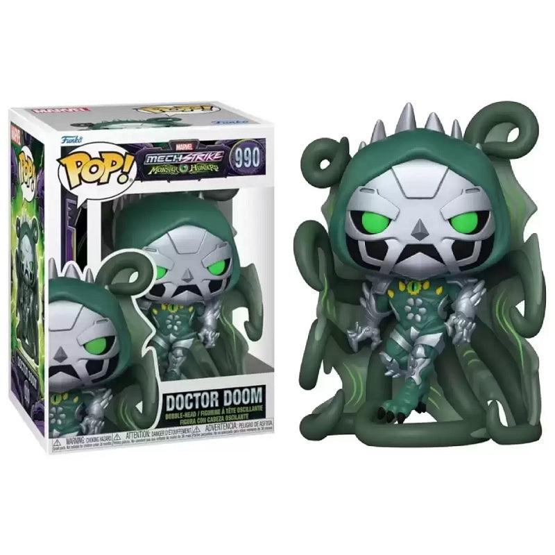 Marvel Mech Strike Monster Hunters Pop! Vinyl Figure Doctor Doom [990] - Fugitive Toys