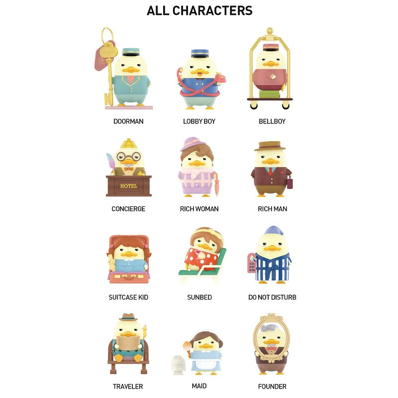 POP MART The Grand DUCKOO Hotel Series Figures [1 Sealed Case] - Fugitive Toys