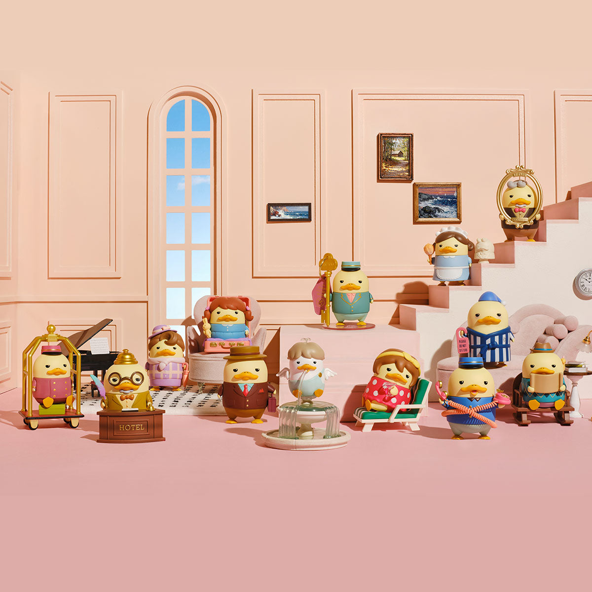 POP MART The Grand DUCKOO Hotel Series Figures [1 Sealed Case] - Fugitive Toys