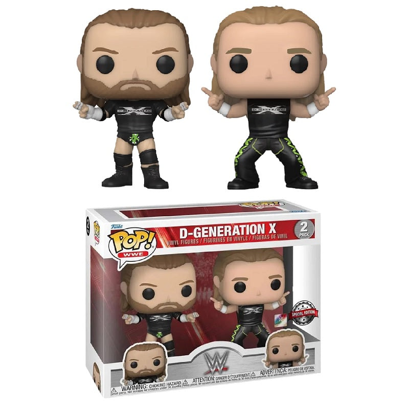 WWE Pop! Vinyl Figure D-Generation X [Special Edition] [2-Pack] - Fugitive Toys